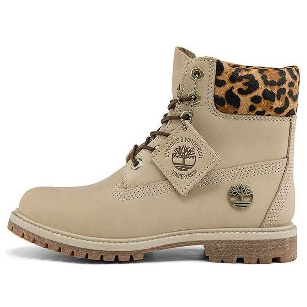 Tenisky a topánky Timberland Waterproof Boots Safari Cheetah 6 Inch Béžová | A2GY5W, 0