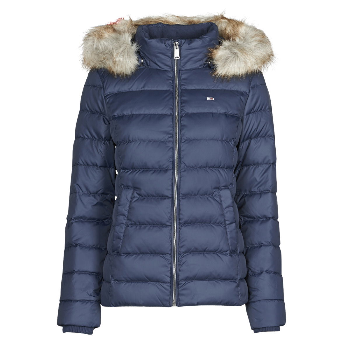 Prešívaná bunda Tommy Hilfiger BASIC HOODED DOWN JACKET Navy | DW0DW14693-C87=DW0DW08588-C87, 0