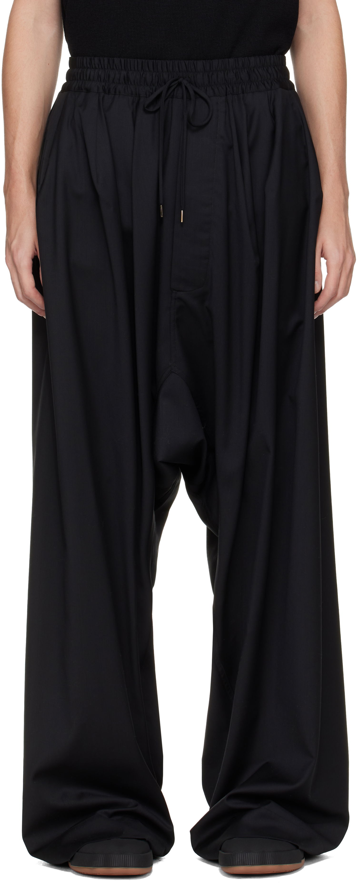 Nohavice Vivienne Westwood Vivienne Westwood Drawstring Balloon Trousers Čierna | 2F01001M-W01A2-, 0