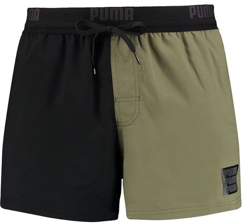 Plavky Puma Swim Colour Block Shorts Čierna | 701211025-001, 0