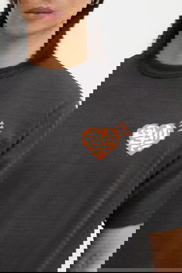 Tričko Human Made Graphic T-Shirt with Snake, Heart, and 'The Future Is In The Past' Print Čierna | HM29TE001, 3