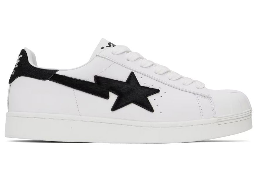 Tenisky a topánky BAPE A Bathing Ape Skull Sta #2 White Biela | 1J80-191-065-WHT, 0