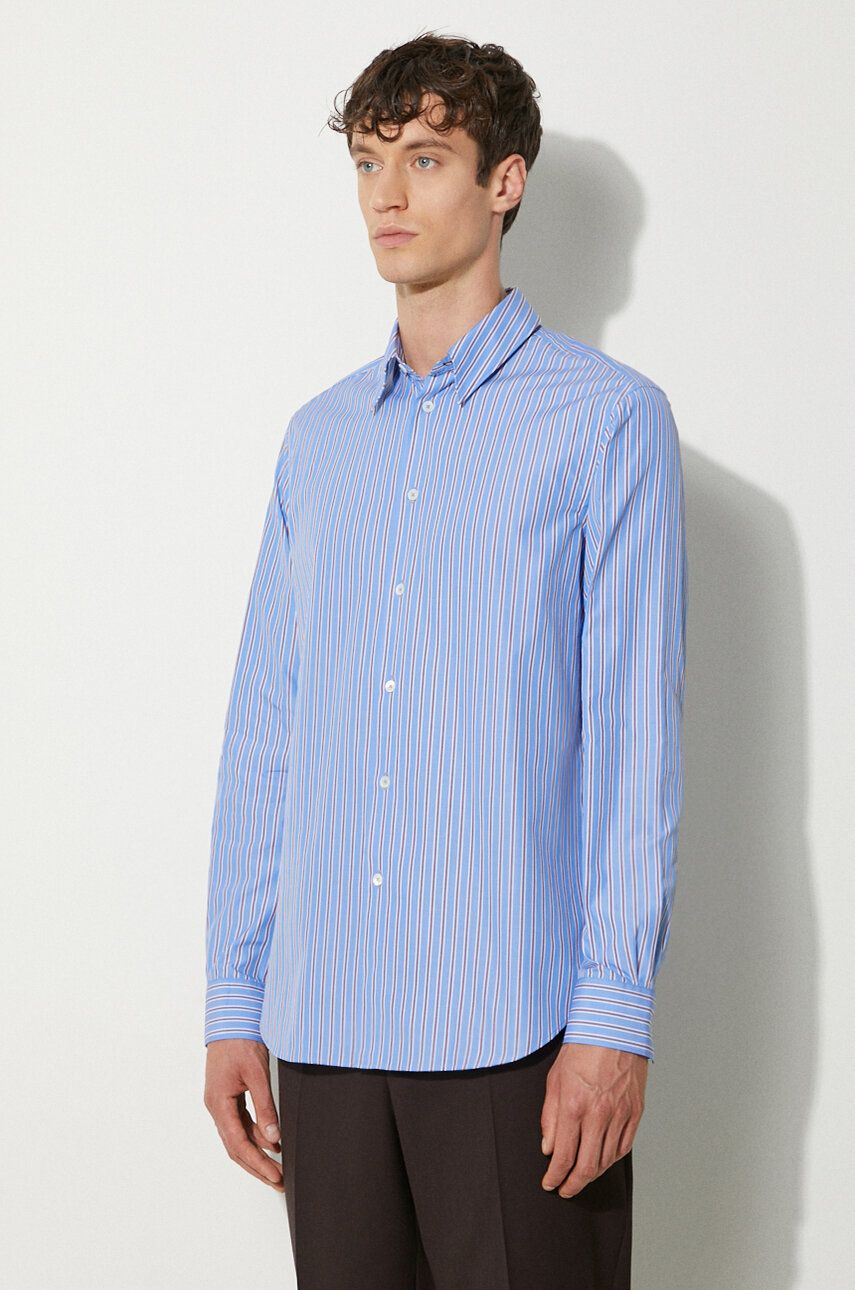 Paul Smith Regular Fit Striped Cotton Shirt