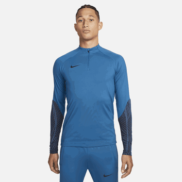 Tričko Nike fotbalový tréninkový top Dri-FIT Strike Modrá | DV9225-457, 0