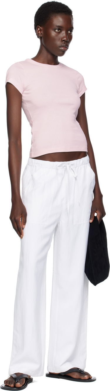 Nohavice rag & bone rag & bone Adina Beach Trousers Biela | WAW25P70082908, 3