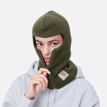 Kulicha Carhartt WIP Zip-Up Knit Balaclava Zelené | I033846_1, 0