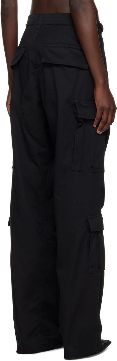 Cargo nohavice Balenciaga Balenciaga Regular Fit Cargo Pants Čierna | 814567 TRP09, 2