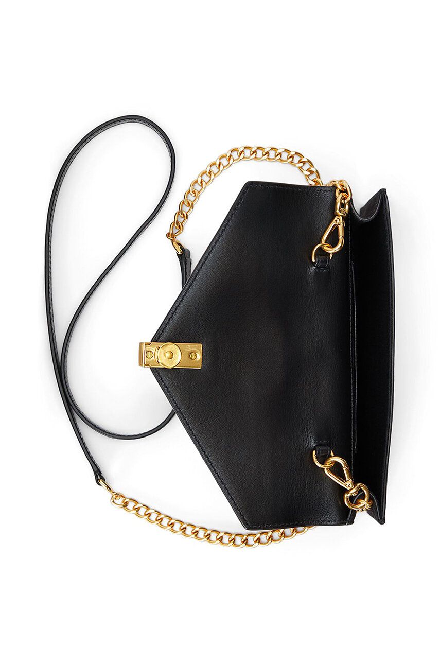 Leather and Suede Clutch