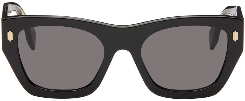 Slnečné okuliare FENDI Square Sunglasses Čierna | FE40100IM5301A, 0