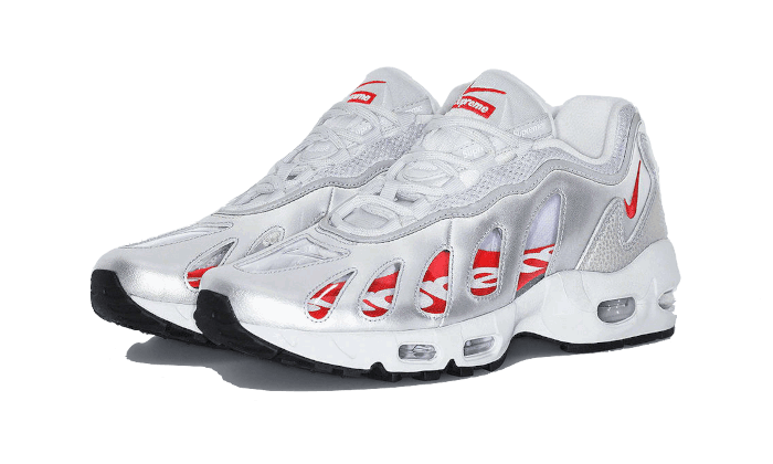 Tenisky a topánky Nike Supreme x Air Max 96 ''Metallic Silver'' Metalická | CV7652-001, 1