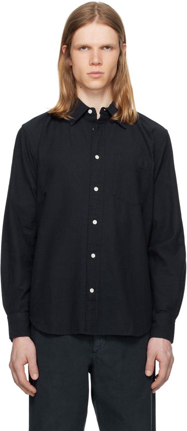 Košeľa NORSE PROJECTS Norse Projects Algot Relaxed Cotton Linen Shirt Čierna | N40-0832, 0