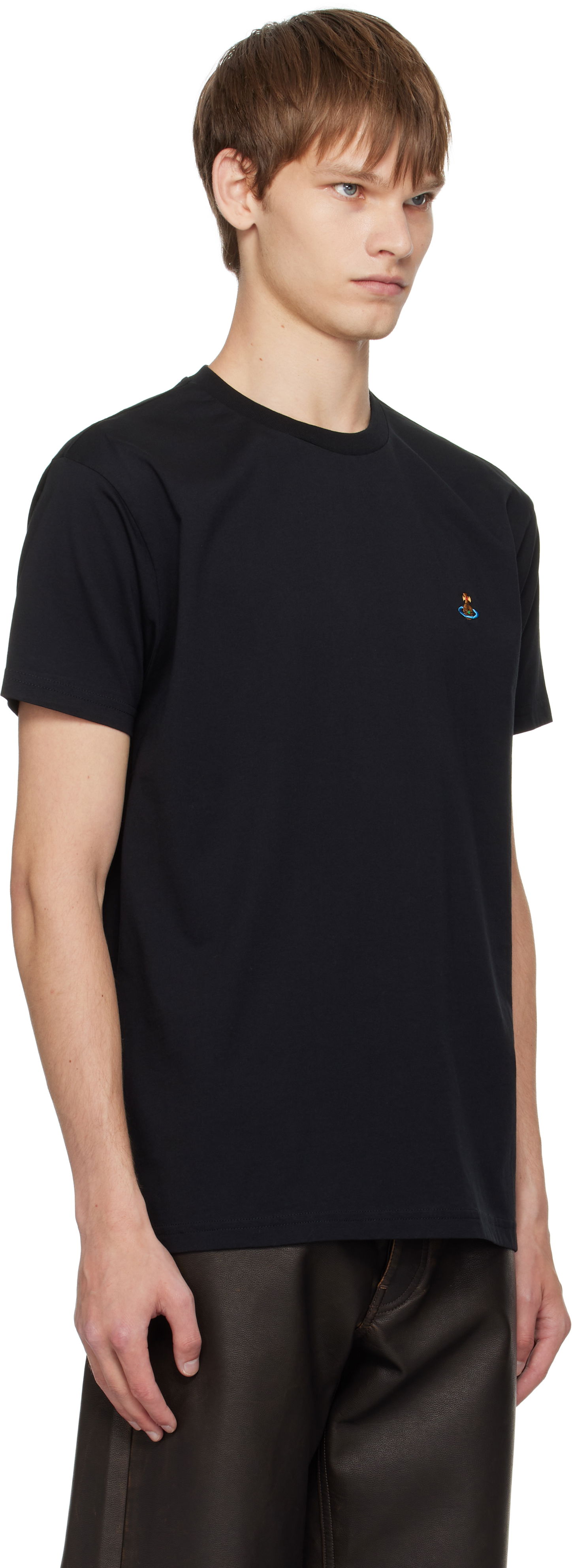 Tričko Vivienne Westwood Vivienne Westwood Classic Orb T-Shirt Čierna | 3G010013-J001M-, 1