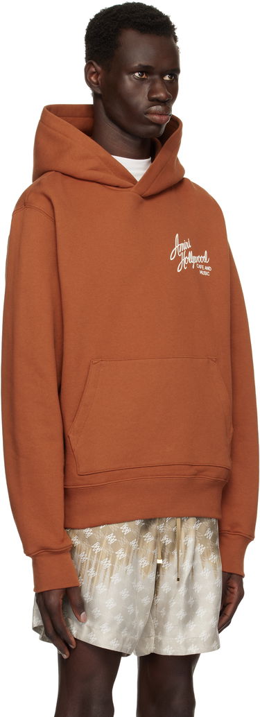 Mikina AMIRI Amiri Hollywood Hoodie Hnedá | AMJYHD1104, 1
