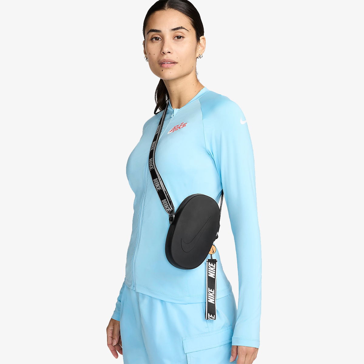 Plavky Nike Swim Cover-Up Top Čierna | NESSE139-001, 0