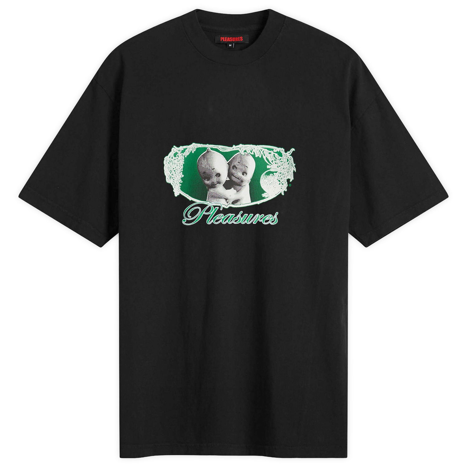 Tričko Pleasures Cutie Heavyweight T-Shirt, Size Large Čierna | P25SU019-BLK, 0