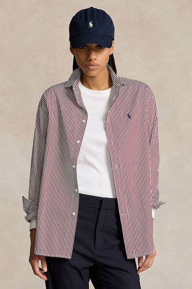 Košeľa Polo by Ralph Lauren Relaxed Fit Striped Shirt Červená | 211910743, 0