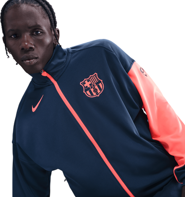 Bunda Nike FC Barcelona Dri-FIT Total 90 Soccer Anthem Jacket Navy | hm3434-410, 4