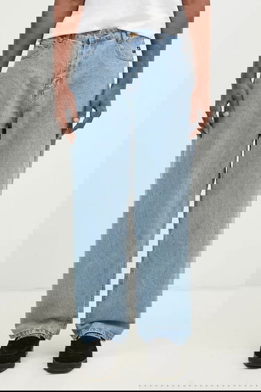 Džínsy Butter Goods Lock Baggy Denim Jeans Modrá | BG243712, 0