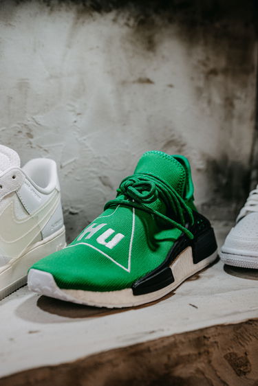 Tenisky a topánky adidas Originals Pharrell x NMD Human Race Zelené | BB0620, 5