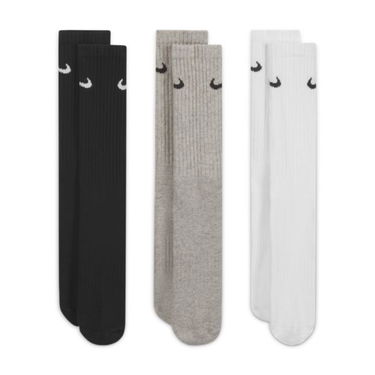 Ponožky Nike Cushioned Training Crew Socks (3 Pairs) Metalická | SX4508-965, 2
