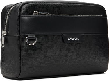 Cestovná taška Lacoste Lacoste Ossian Leather Toiletry Pouch Čierna | NH5046OI_000, 1