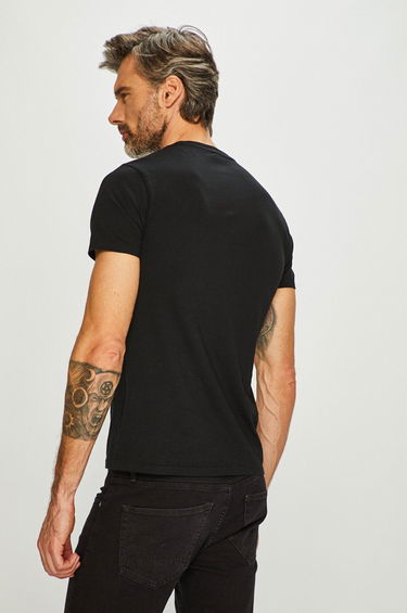 Tričko Polo by Ralph Lauren Custom Fit Tee Čierna | 710680785001, 2