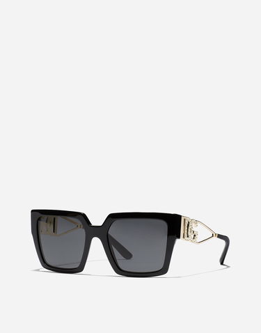 Slnečné okuliare Dolce & Gabbana Diva Square Sunglasses Čierna | VG4446VP5879V000, 1