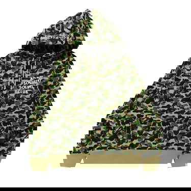 Mikina BAPE x Anti Social Social Club ABC Camo Pullover Hoodie Zelené | 1G23 114 913 GREEN, 1