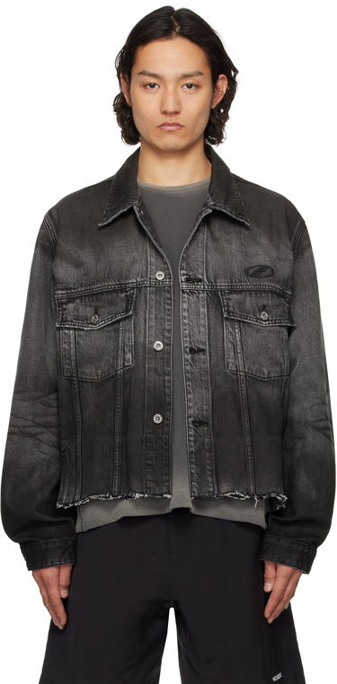 Bunda We11done We11done Sporty Selldone Denim Jacket Čierna | WD-DJ1-25-308-U-BK, 0