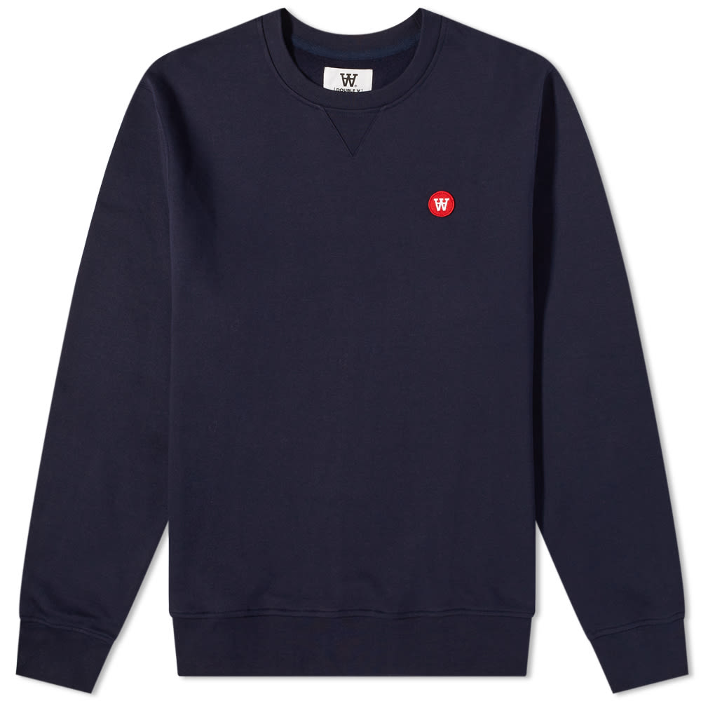 Sveter WOOD WOOD Tye Crewneck Navy | 10005601-2424-7000, 0