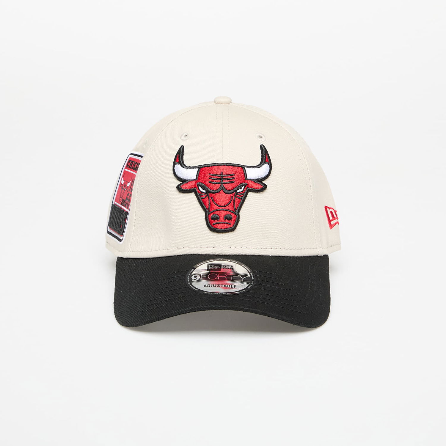 Šiltovka New Era Chicago Bulls 9FORTY Contrast Patch Adjustable Cap Béžová | 60667564, 0