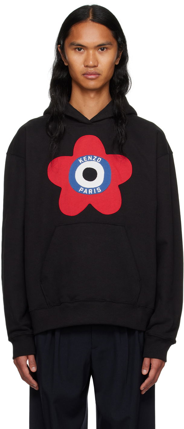 Mikina KENZO Paris Target Čierna | FD65SW0744ME, 0