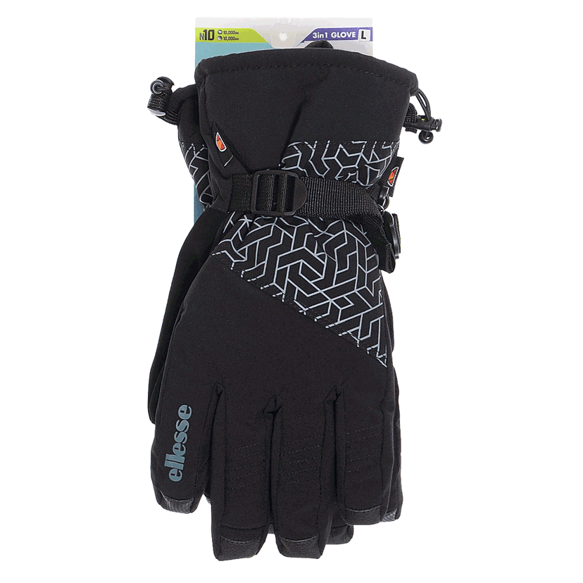 Rukavice Ellesse 3 In 1 Ski Gloves Čierna | ELEQ193103-01
