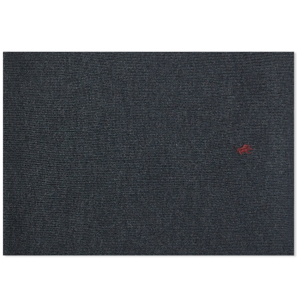 Šál Polo by Ralph Lauren Pony Player Scarf Dark Granite Heather Čierna | 710886136004, 0