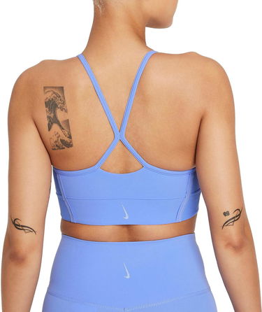 Podprsenka Nike Nike Yoga Dri-FIT Indy Light-Support Padded Longline Sports Bra Modrá | dd1183-478, 1