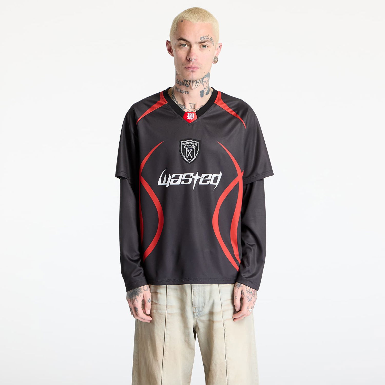 Dres Wasted Paris Wasted Paris M Blade Football Jersey Čierna | WP_000274, 0