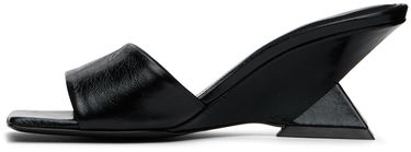 Doplnky The Attico Attico Cheope Wedge Mules Čierna | 248WS605 L070, 2