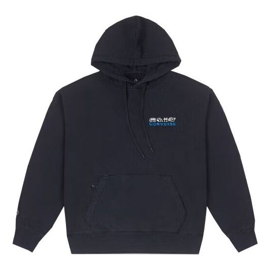 Mikina Converse Logo Skate Hoodie Čierna | 10026551-A01