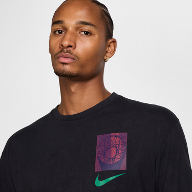 Tričko Nike Nike Max90 Basketball T-Shirt Čierna | HJ3325-010, 4