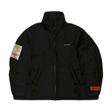 Prešívaná bunda HERON PRESTON Label Nylon Puffer Čierna | HMED008F21FAB0011000, 0
