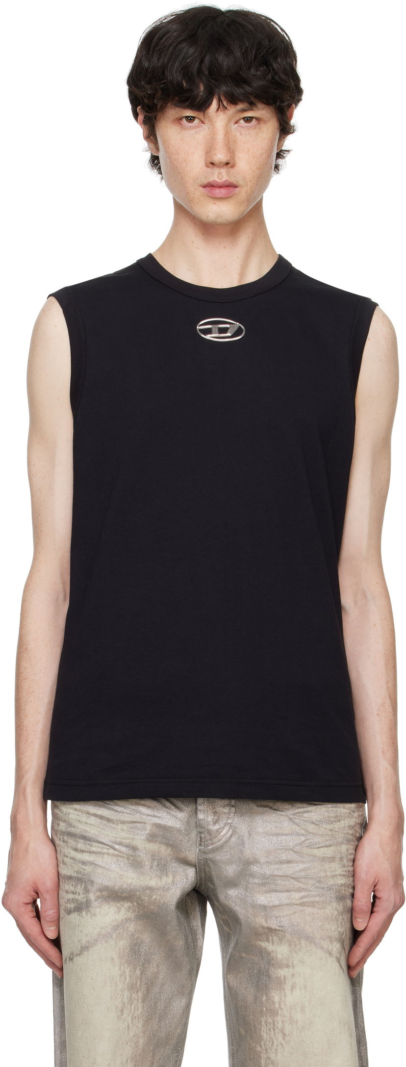 Tielko Diesel Black T-Bisco-Od Tank Top Čierna | A15372-0HERS-9XX