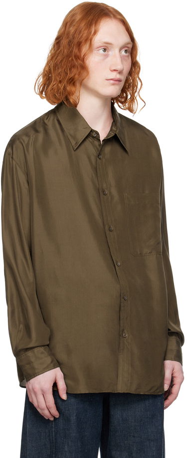 Košeľa LEMAIRE Loose Shirt Zelené | SH1097 LF1235, 1