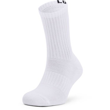 Ponožky Under Armour Core Crew 3 Pack Biela | 1358345-100, 2