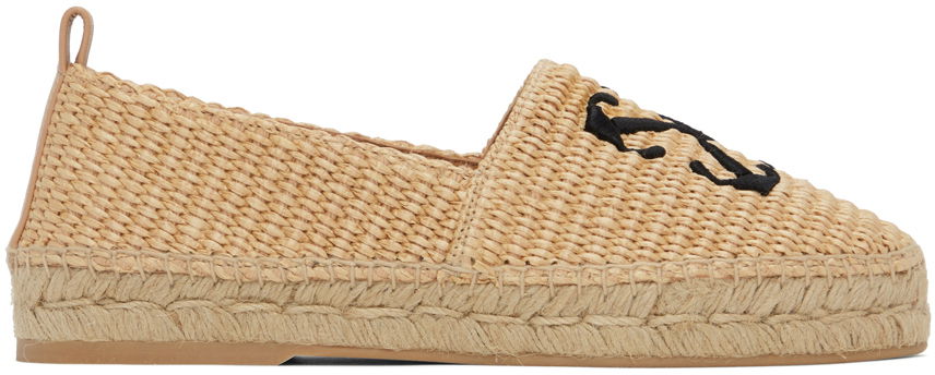 Tenisky a topánky Off-White Raffia Arrow Espadrilles Béžová | OWIB018S24MAT0016110, 0