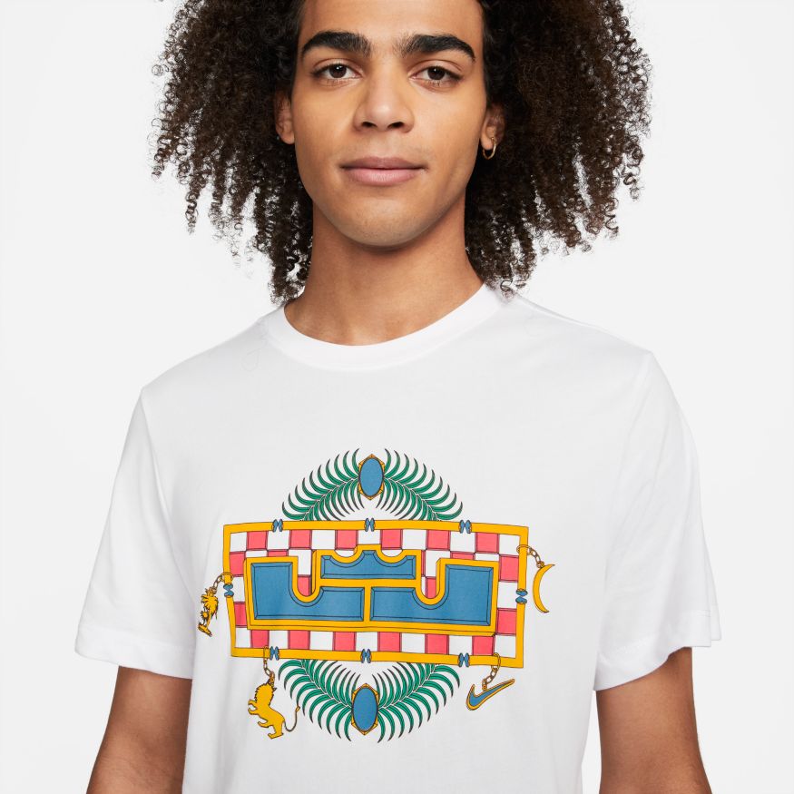 Tričko Nike LeBron Basketball Tee Biela | DN2903-100, 1