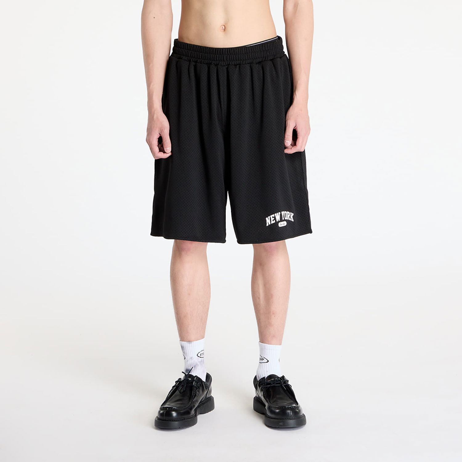 Šortky Awake NY Awake NY Archway Basketball Shorts Čierna | AWK-SU25-SH002-BLK, 0