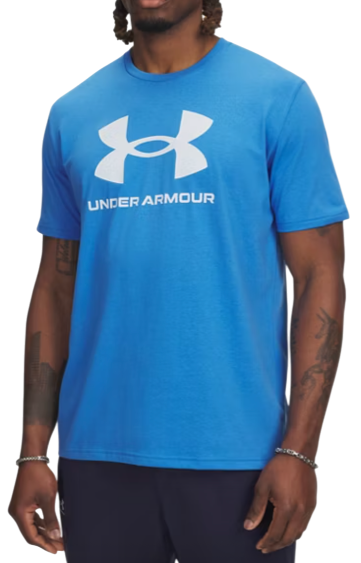 Tričko Under Armour Under Armour Sportstyle Logo Update Short Sleeve T-Shirt Modrá | 1382911-402