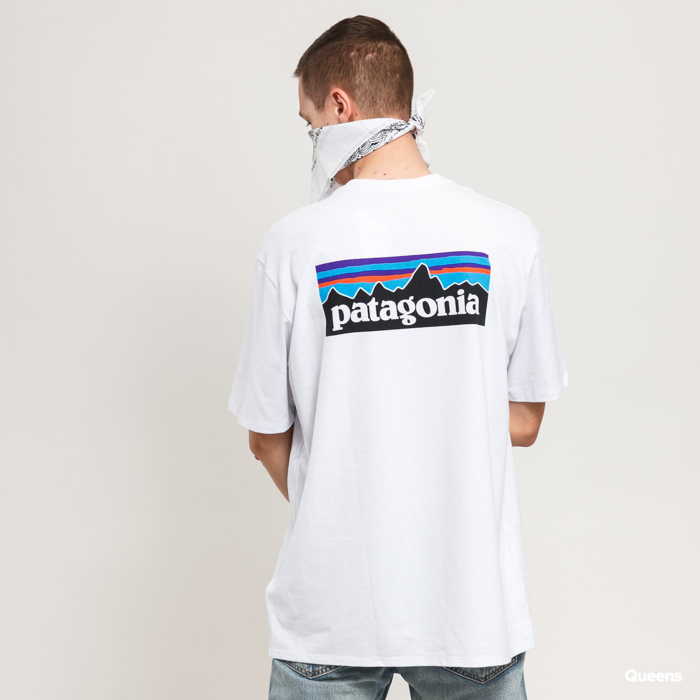 Tričko Patagonia P6 Logo Responsibili Tee Biela | 38504 WHI, 0