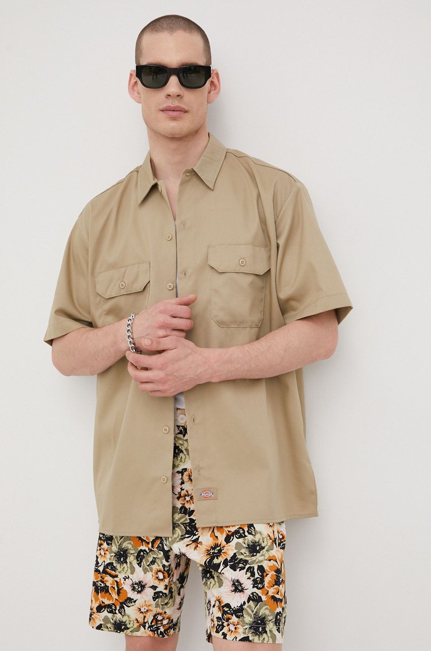 Košeľa Dickies Shirt Béžová | DK0A4XK7KHK, 0