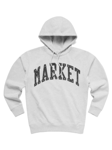 Mikina MARKET Arc Puff Hoodie Šedá | 397000194/0016